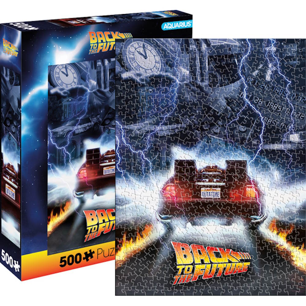 BACK TO THE FUTURE バックトゥザフューチャー (劇場公開 40周年 ) - JIGSAW PUZZLE / 500ピース / ジグソーパズル - PGS
